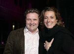 Amsterdam 14 december 2004
Opening restaurant Fifteen van Jamie Oliver in Amsterdam.
Ruud Koornstra met vriendin