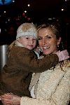 Scheveningen 13 december 2004
Society lunch Holland casino.
Silvie Schmeitz met dochter Beau
