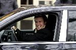 Laren 15 december 2004
Winston Gerschtanowitz in zijn Porsche Cayenne in Laren