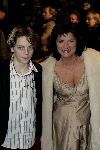Amsterdam 13 december 2004
Premiere Floris in Tuschinski in Amsterdam.
Linda Dijck met Yannick v d Velde