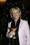 Amsterdam 12 december 2005
Anita Meier bij diner voor goed doel in kersentuin