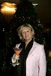 Amsterdam 12 december 2005
Anita Meier bij diner voor goed doel in kersentuin