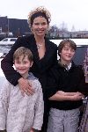 Nijkerk 1 januari 2001
Nieuwjaarsreceptie staatsloterijshow.
Anita Witzier met zoontje