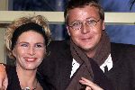 Nijkerk 1 januari 2001
Nieuwjaarsreceptie staatsloterijshow.
Anita Witzier met man