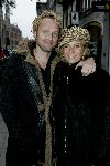 Amsterdam 3 oktober 2004
Presentatie sieradenlijn van Maik de Boer.
Anita Witzier met pet en vriend