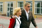 Hilversum 30 mei 2002
Anita Witzier met ex man
