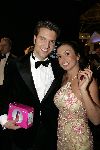 Amsterdam 8 december 2005
VIP avond miljonairs fair in Rai.
Bas Muijs met Rossana Lima met gsm
