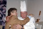 Ouderkerk aan de Amstel 2 december 2004
Presentatie boek Cas Spijkers.
Cas en Tony Eyk