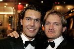 Amsterdam 8 december 2005
VIP avond miljonairs fair in Rai. 
Christiaan Looman en Ferenc Lorch