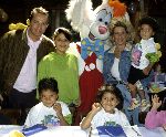 Wassenaar, 4 Juli 1990
Kinderfeest in Duinrel met Connie Breukhoven, Hans Breukhoven hun 4 kinderen