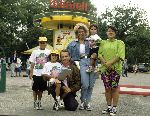 Wassenaar, 4 Juli 1990
Kinderfeest in Duinrel met Connie Breukhoven, Hans Breukhoven hun 4 kinderen