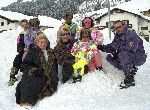 Lech, 24 Februari 1991
Hans Breukhoven samen met connie Breukhoven en haar inmiddels overleden moeder met hun kinderen in skioord Lech