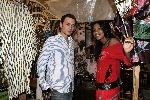 Amsterdam 8 december 2005
Georgina Kwayke en Edgar Wurfbain in het tropenmuseum