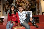 Amsterdam 8 december 2005
Georgina Kwayke en Edgar Wurfbain in het tropenmuseum