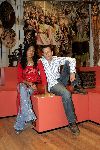 Amsterdam 8 december 2005
Georgina Kwayke en Edgar Wurfbain in het tropenmuseum