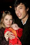 Amsterdam 18 november 2005
Premiere Kabouter Plop in Tuschinsky.
Kaja Wollfers Elle v Rijn met Baby Helena