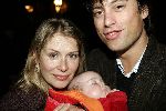 Amsterdam 18 november 2005
Premiere Kabouter Plop in Tuschinsky.
Kaja Wollfers Elle v Rijn met Baby Helena