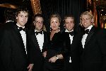 Amsterdam 8 december 2005
VIP avond miljonairs fair in Rai. 
Ellen Houtman met gezin