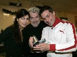 Hilversum 6 december 2005
Ernst daniel Smid oefenen voor dancing with the stars.Eloy de Jong