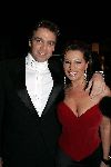 Amsterdam 8 december 2005
VIP avond miljonairs fair in Rai.
Esther Oosterbeek met vriend Walter