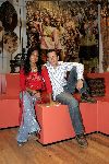 Amsterdam 8 december 2005
Georgina Kwayke en Edgar Wurfbain in het tropenmuseum