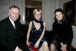 Amsterdam 19 december 2005
Kerst borrel Princess in amstel hotel.
Harry Mens met Suze Mens Sr. en Suze Mens Jr.