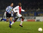 Eindhoven, 22 December 2005
Bekerwedstrijd 1/8 finale voor de Gatorade-Cup Seizoen 2005/2006. FC Eindhoven-AJAX, eindstand 1-6
Hatem Trabelsi