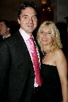 Amsterdam 19 december 2005
Kerst borrel Princess in amstel hotel.
Hein Vergeer met vrouw