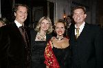 Amsterdam 19 december 2005
Kerst borrel Princess in amstel hotel.
jan Willem Bruggenwirth met vrouw en Mariska v Kolck met man