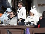 Oberlech 27 december 2005
Linda de Mol met familie op ski vkantie.
John de Mol Jr.