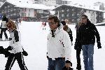Oberlech 28 december 2005
Linda de Mol op skivakantie met Sander Vahle en Julian en Noah.
John de Mol met zijn vriendin Els