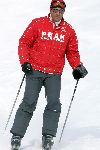 Serfaus 29 december 2005
John v d Heuvel skien in Serfaus