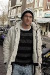 Amsterdam 9 december 2005
Presentatie serie van Speijk bij Talpa.
 Johnny de Mol met muts