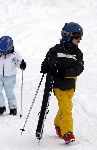 Oberlech 28 december 2005
Linda de Mol op skivakantie met Sander Vahle en Julian en Noah.