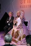 Amsterdam 19 december 2005
Kerst borrel Princess in amstel hotel.
Karin Bloemen en Jan des Bouvrie