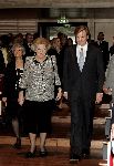 Amsterdam 7 december 2005
Uitreiking prins Claus prijs in het ij muziek theater.
Prins Willem Alexander en koningin Beatrix
