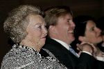 Amsterdam 7 december 2005
Uitreiking prins Claus prijzen in muziekcentrum aan het ij.
Koningin Beatrix