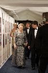 Den Haag 17 november 2005
Regeringsdiner met oa Koningin Beatrix en Prinses Maxima  en Prins Willem Alexander en Peter Jan Balkenende