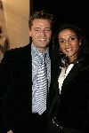 Amsterdam 8 december 2005
VIP avond miljonairs fair in Rai.
Leontien Zijlaard v Moorsel met haar man Michael Zijlaard