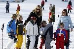 Oberlech 27 december 2005
Linda de Mol met Julian en Noah op ski vkantie