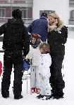 Oberlech 28 december 2005
Linda de Mol op skivakantie met Sander Vahle en Julian en Noah.