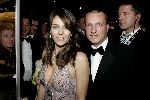 Amsterdam 8 december 2005
VIP avond miljonairs fair in Rai.
Liz Hurley met David Gassan