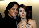 Amsterdam 8 december 2005
VIP avond miljonairs fair in Rai. 
Liz Hurley  met haar verloofde/vriend