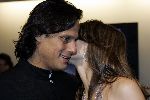 Amsterdam 8 december 2005
VIP avond miljonairs fair in Rai.
Liz Hurley met vriend en verloofde