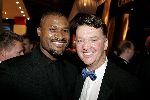 Amsterdam 8 december 2005
VIP avond miljonairs fair in Rai. 
Louis v Gaal met Winston Bogarde