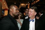 Amsterdam 8 december 2005
VIP avond miljonairs fair in Rai. 
Louis v Gaal met Winston Bogarde