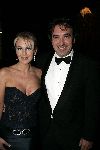 Amsterdam 8 december 2005
VIP avond miljonairs fair in Rai.
Mandy huydts  met nieuwe vriend Nick Kouwenhoven
