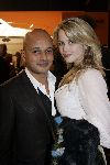Amsterdam 8 december 2005
VIP avond miljonairs fair in Rai. 
Steve te Pas met Maria Kooistra