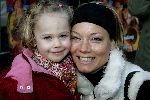 Amsterdam 18 november 2005
Premiere Kabouter Plop in Tuschinsky.
Marilou Legrand met dochter Mila
