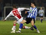 Eindhoven, 22 December 2005
Bekerwedstrijd 1/8 finale voor de Gatorade-Cup Seizoen 2005/2006. FC Eindhoven-AJAX, eindstand 1-6
Markus Rosenberg